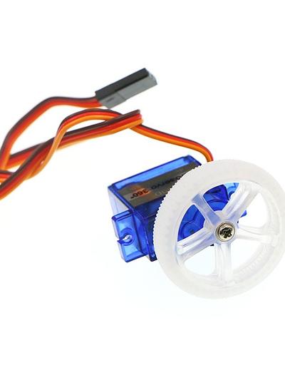 360 Digital Servo (EF90D) with wheel and tire