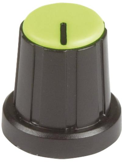 Green Push On Style Knob