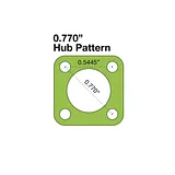 Channel Mount Gearbox Kit - Continuous Rotation (3:1 Ratio) - Image 5
