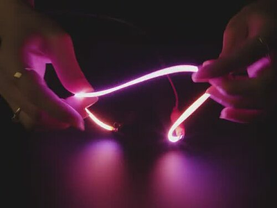 nOOds - Flexible LED Filament - 3V 300mm long - Pink