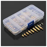 120Pcs M2.5 Male Female Brass Standoff Spacer set 10x M2.5 6mm Brass Female-Female Spacers - Image 1