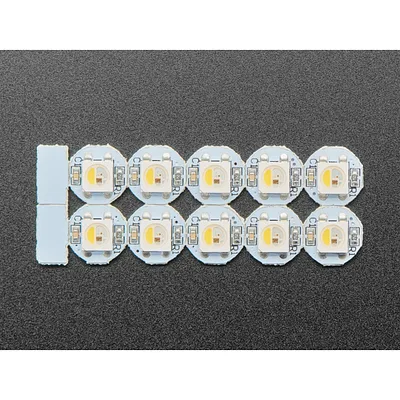 NeoPixel RGBW Mini Button PCB - Pack of 10