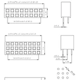 0.100 (2.54 mm) Female Header: 2x20-Pin, Straight - Image 3