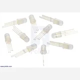 Addressable Through-Hole 5mm RGB LED with Diffused Lens, WS2811 Driver (10-Pack) - Image 2