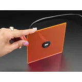 USB A Jack to Micro USB B Jack Round Panel Mount Adapter - Image 3