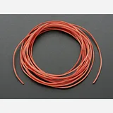 Silicone Cover Stranded-Core Wire - 2m 30AWG Red - Image 2