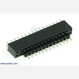 0.100 (2.54 mm) Female Header: 2x20-Pin, Straight - Image 4