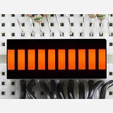 10 Segment Light Bar Graph LED Display - Amber [KWL-R1025UAB] - Image 2