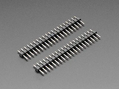 Short Plug Headers for Raspberry Pi Pico - 2 x 20 Male Headers