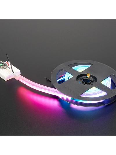 Adafruit NeoPixel LED Side Light Strip - Black 120 LED