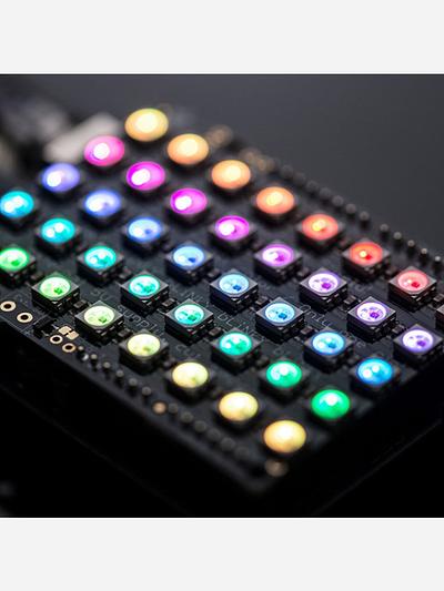 Adafruit NeoPixel Shield for Arduino - 40 RGB LED Pixel Matrix
