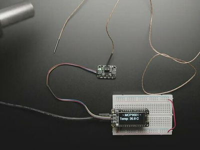Adafruit MCP9601 (MCP96L01) I2C Thermocouple Amplifier