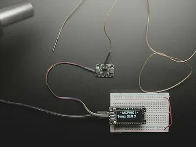Adafruit MCP9601 (MCP96L01) I2C Thermocouple Amplifier