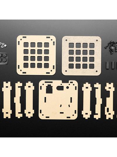 Adafruit 4x4 Trellis Feather Acrylic Enclosure + Hardware Kit