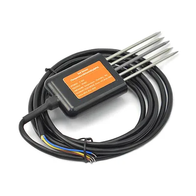 RS485 Soil pH, Moisture, and Temperature Monitoring Sensor in Soil-less Cultivation (Anti-corrosion, 5-30V)