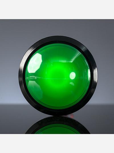 Massive Arcade Button with LED - 100mm Green