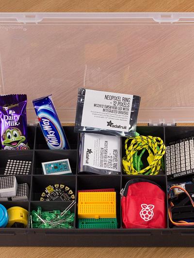 Component Storage Box - 13 Compartment