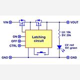 Mini Pushbutton Power Switch with Reverse Voltage Protection, LV - Image 8