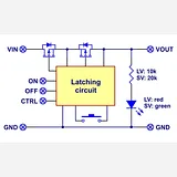 Mini Pushbutton Power Switch with Reverse Voltage Protection, LV - Image 8