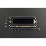 Gravity: I2C 16x2 Arduino LCD with RGB Font Display (Black) - Image 2