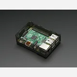 Pi Model B+ / Pi 2 / Pi 3 Case Base - Smoke Gray - Image 1