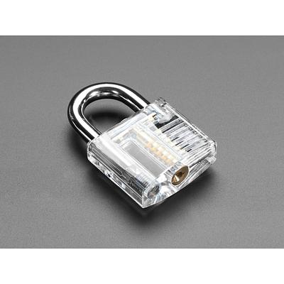 Large Clear Practice Padlock