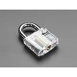 Large Clear Practice Padlock - Image 1
