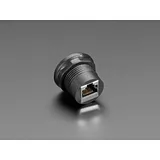 RJ-45 Ethernet Round Panel Mount Adapter Plug - Image 4