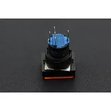Self Locking Lamp Press Button -Yellow - Image 2