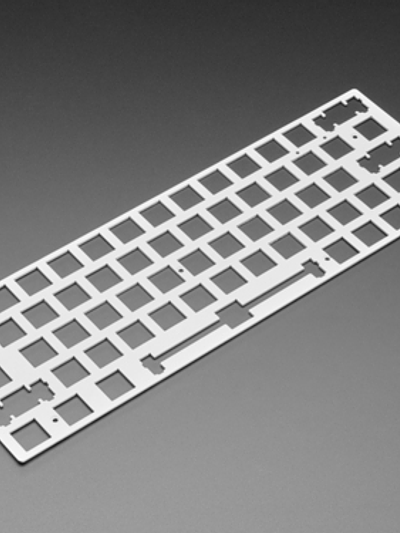 Anodized Aluminum Metal Keyboard Plate for 60% / GH60 Cases