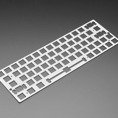 Anodized Aluminum Metal Keyboard Plate for 60% / GH60 Cases