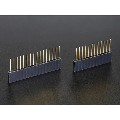Feather Stacking Headers - 12-pin and 16-pin female headers