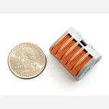 Snap-action 5-Wire Block Connector (12-28 AWG) - Pack of 3 - Image 4