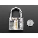Large Clear Practice Padlock - Image 3