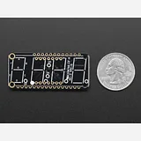 Adafruit 4-Digit 7-Segment LED Matrix Display FeatherWing - FeatherWing Only - no matrices! - Image 4