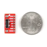 SparkFun USB-C Breakout - Vertical - Image 3