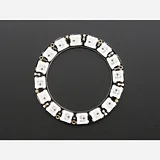 Adafruit NeoPixel Ring - RGB LED w/ Integrated Drivers - 16 pixel - Image 3