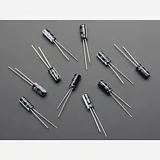 10uF 50V Electrolytic Capacitors - Pack of 10 - Image 3