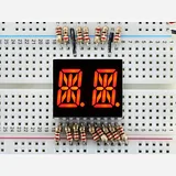 Dual Alphanumeric Display - Red 0.54 Digit Height - Pack of 2 - Image 1