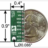 LPS331AP Pressure/Altitude Sensor Carrier with Voltage Regulator - Image 3