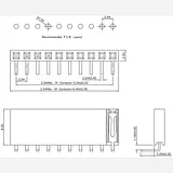 0.100 (2.54 mm) Female Header: 1x5-Pin, Right-Angle - Image 3