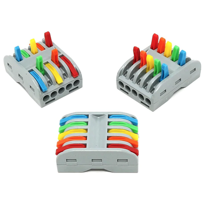 5-Way Fast Wire Connectors - Pack of 3