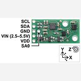 AltIMU-10 v5 Gyro, Accelerometer, Compass, and Altimeter (LSM6DS33, LIS3MDL, and LPS25H Carrier) - Image 4