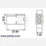 Tamiya Plug with 10cm Leads, Male - Image 5