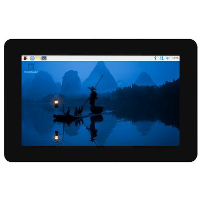 7-Inch DSI Capacitive Touchscreen – 1280x720, IPS, 10-Point Multi-Touch, Anti-Fingerprint