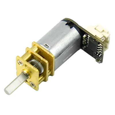 Gravity: N20 Micro Metal Gear Motor with Integrated Drive (3V-6V, 1:150/133RPM)