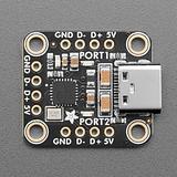 Adafruit CH334F Mini 2-Port USB Hub Breakout - Image 1