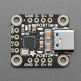 Adafruit CH334F Mini 2-Port USB Hub Breakout - Image 1