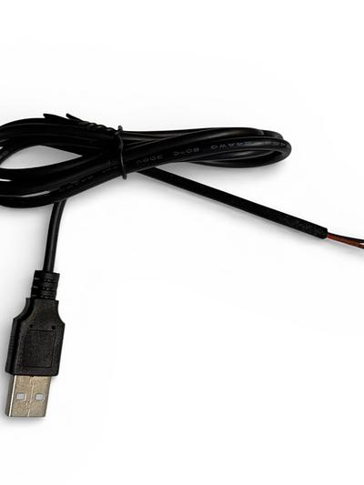 USB cable Male connector 22AWG 2A 1m 2Pin