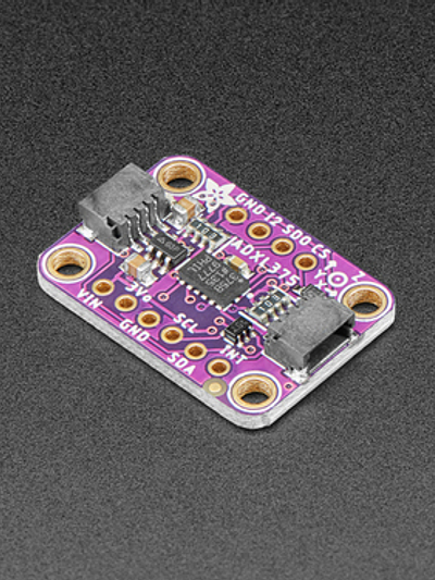 ADXL375 - High G Accelerometer (+-200g) with I2C and SPI